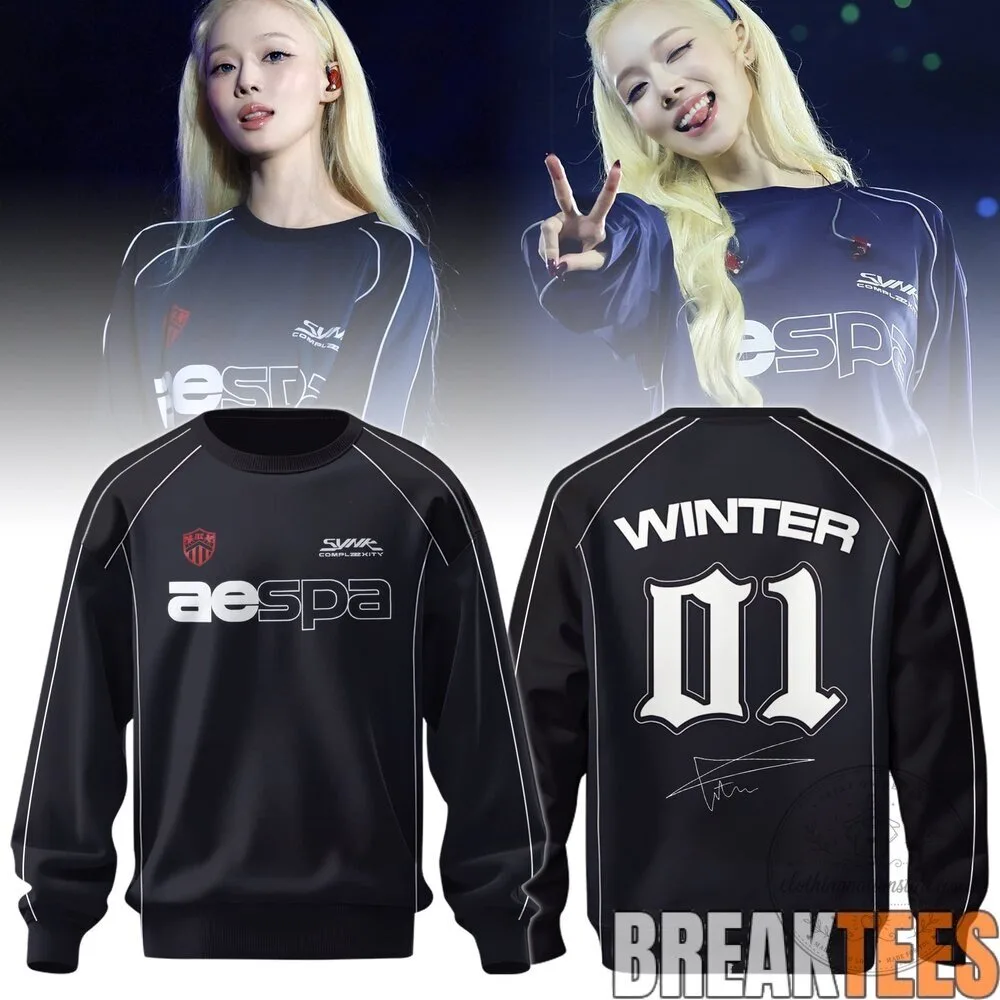 Aespa Giselle Synk Complexity Tour Black Sweatshirt 11 Aespa Giselle Synk Complexity Tour Black Sweatshirt
