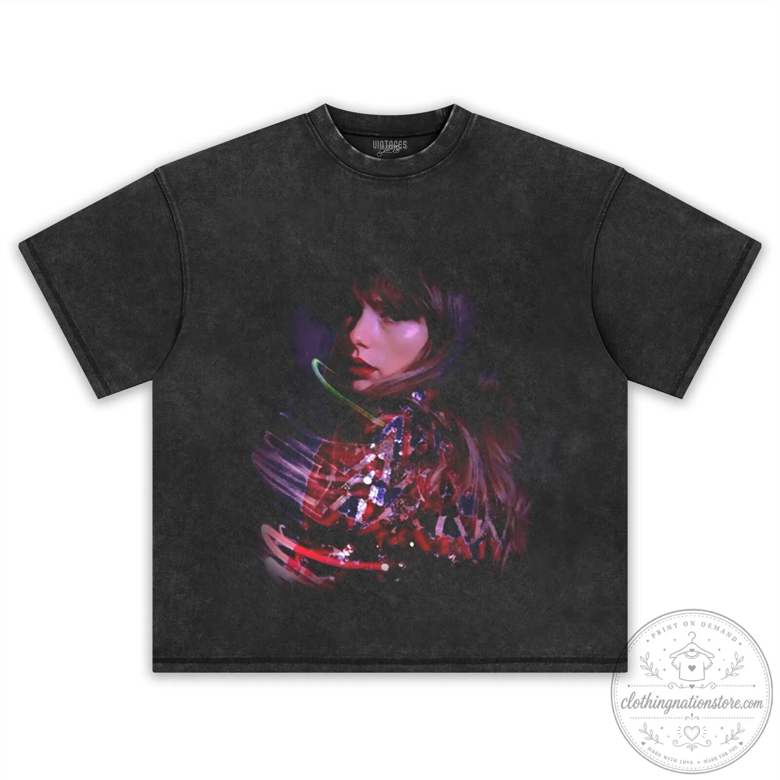 Taylor Swift The Eras Tour Black Graphic T-Shirt 11 Taylor Swift The Eras Tour Black Graphic T-Shirt