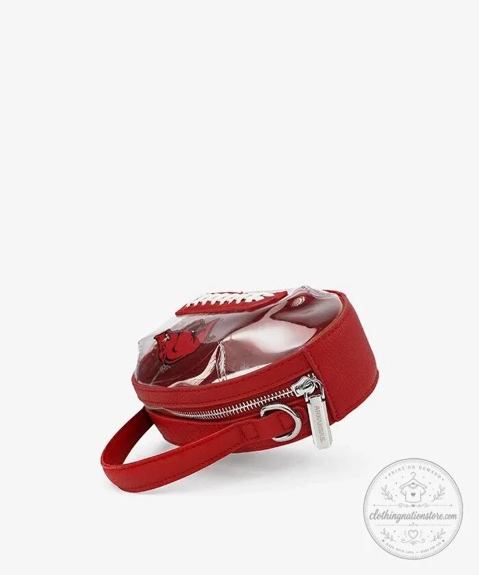Arkansas Razorbacks Football Clear Stadium Crossbody Bag 19 Arkansas Razorbacks Football Clear Stadium Crossbody Bag